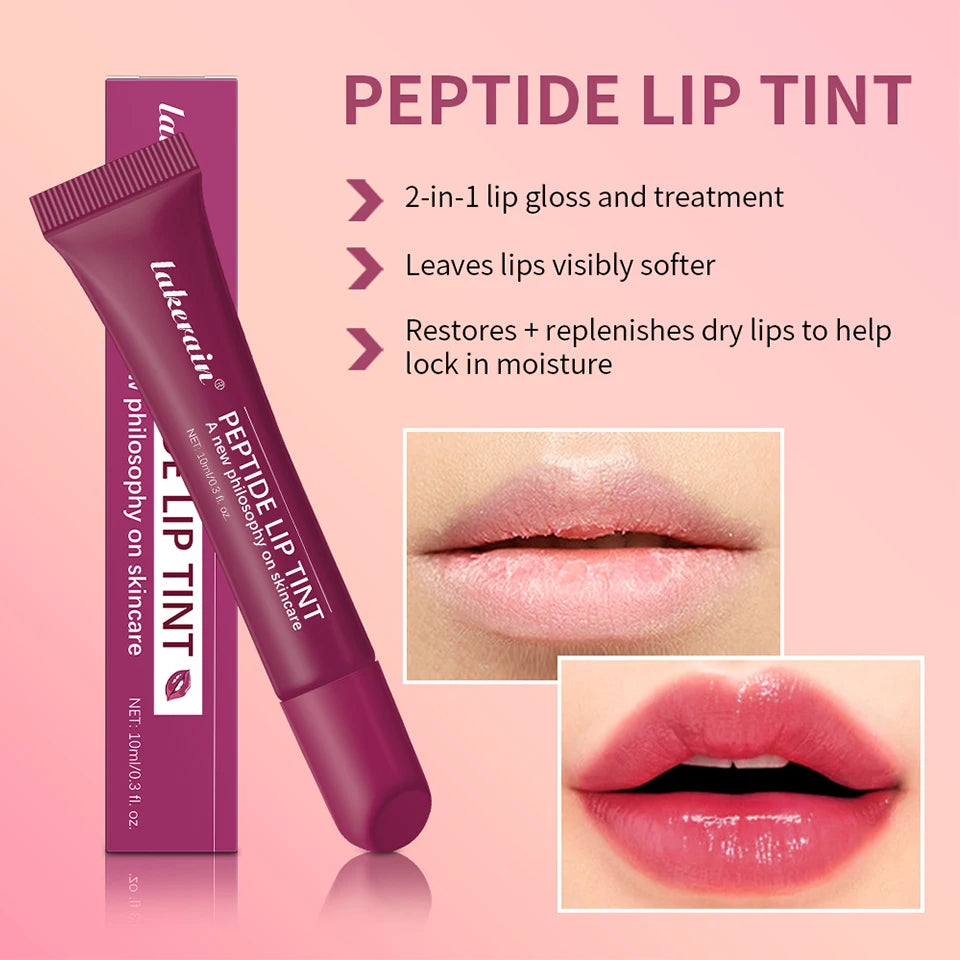 Peptide Moisturizing Lip Tint for Plump and Hydrated Glossy Lips