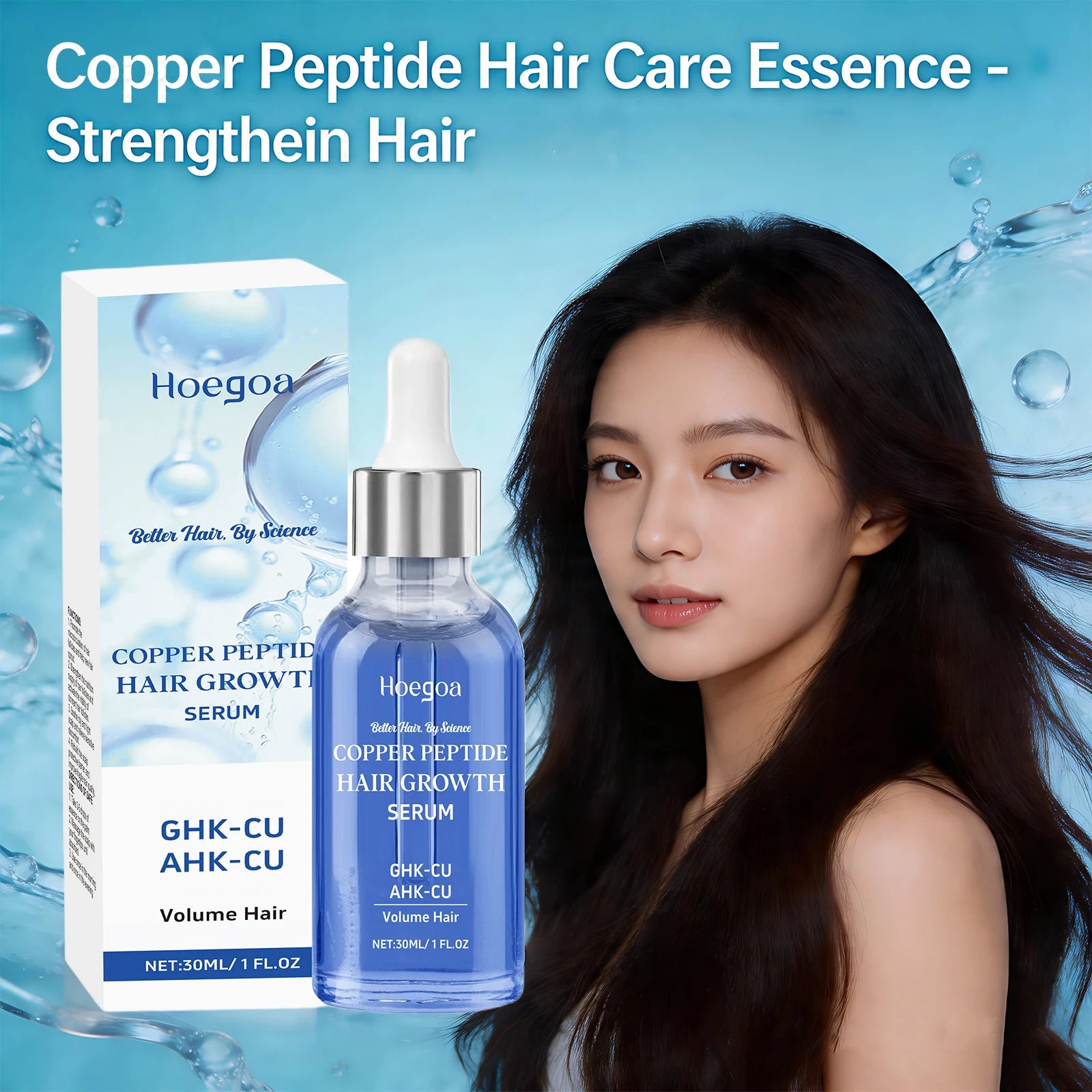 Copper Peptide Hair Growth Serum for Damaged and Thinning Hair - 6