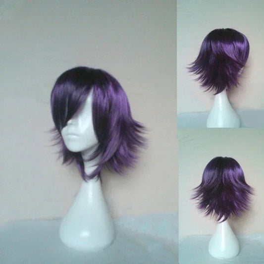 Short Curly Synthetic Anime Cosplay Wig