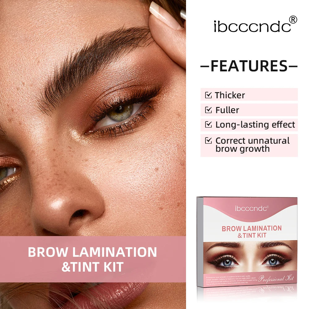 Professional Brow Lamination and Tinting Kit for Perfect Eyebrows