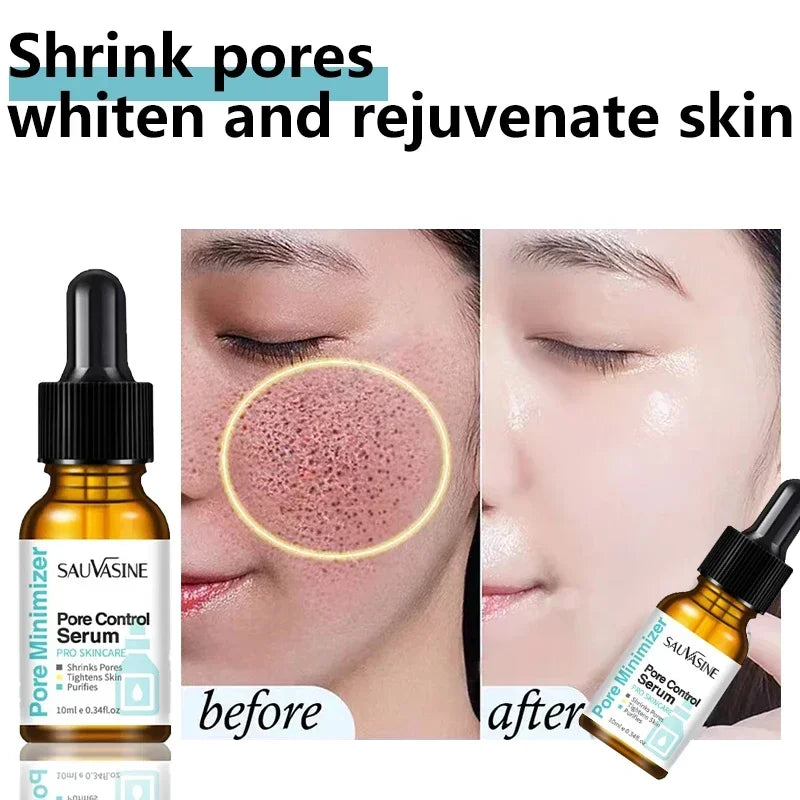Pore Minimizing Facial Serum for Skin Tightening and Smooth Complexion