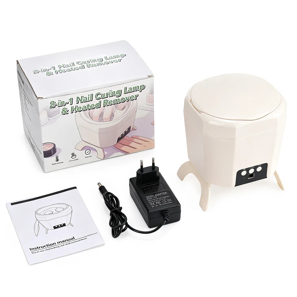 2-in-1 Electric Gel Nail Polish Remover and UV Dryer for Manicures