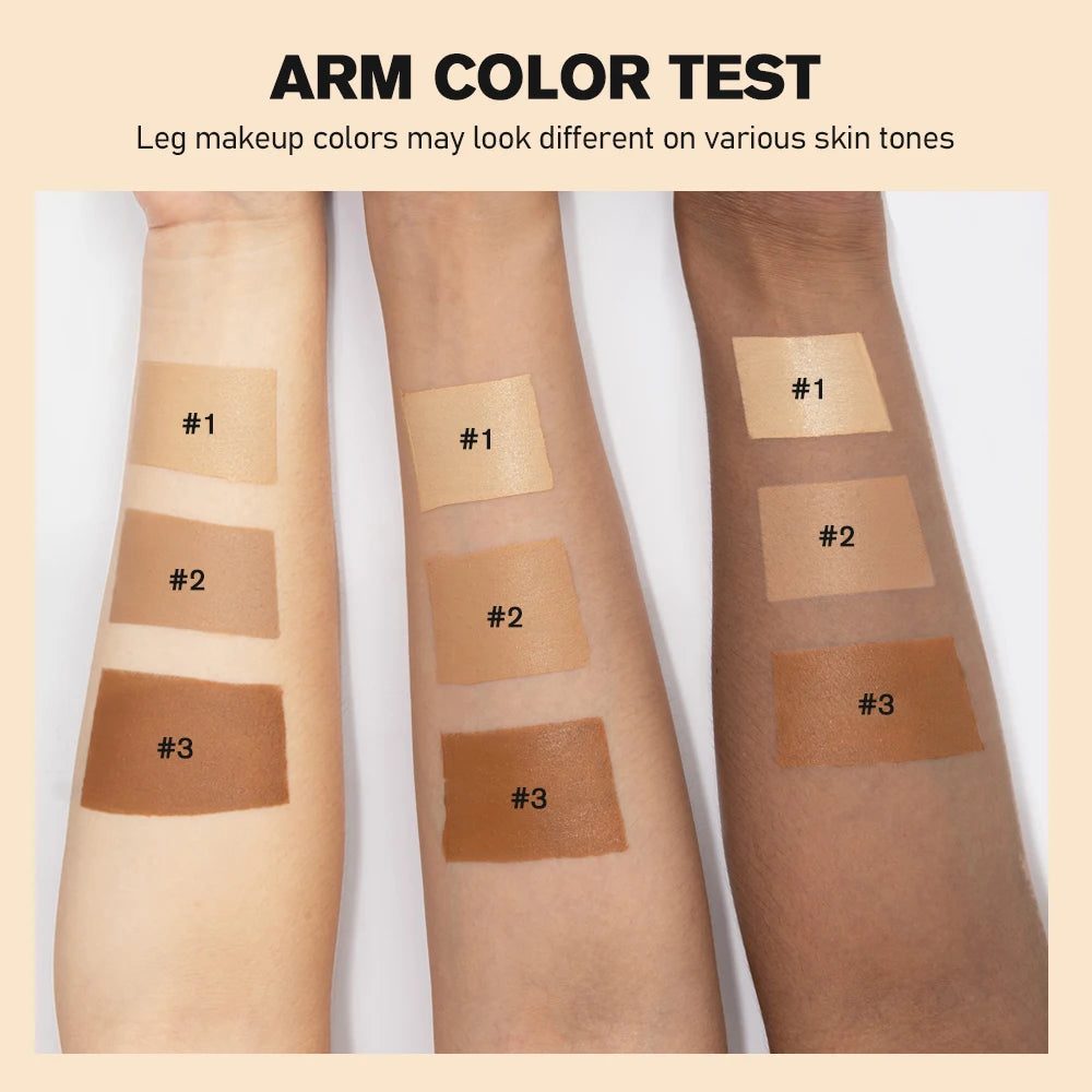 Waterproof Leg Makeup Foundation for Flawless Even Skin Tone Coverage - 5