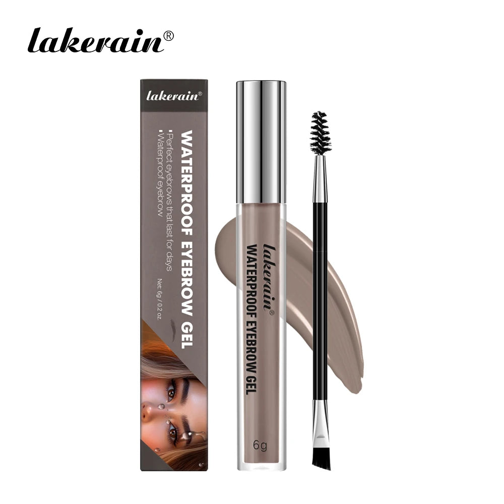 Waterproof Liquid Eyebrow Gel Set for Long-Lasting Natural Defined Brows - 19