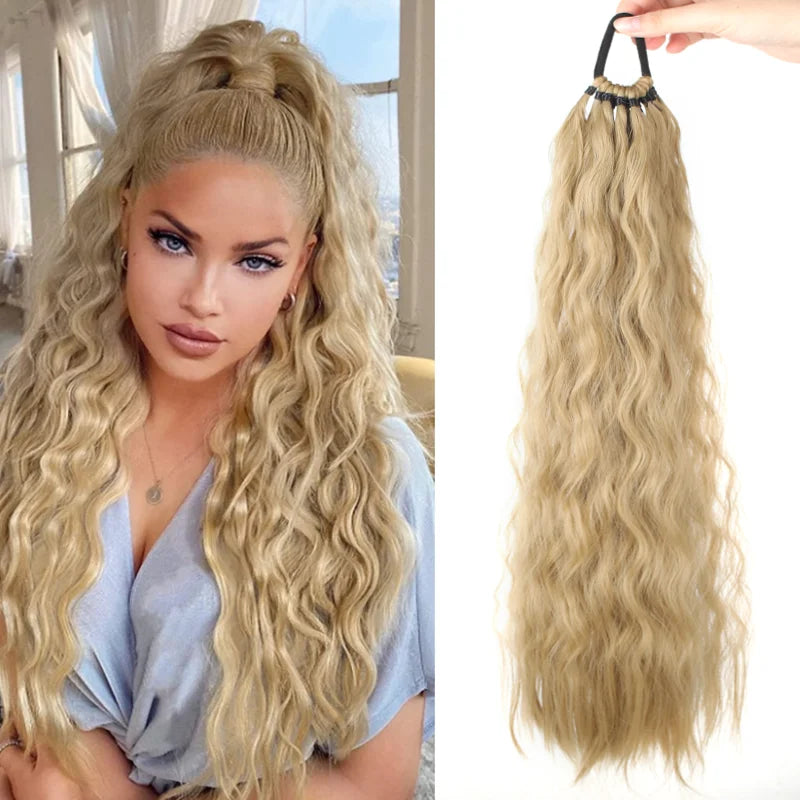 Wavy Synthetic Ponytail Extension for Instant Hair Volume
