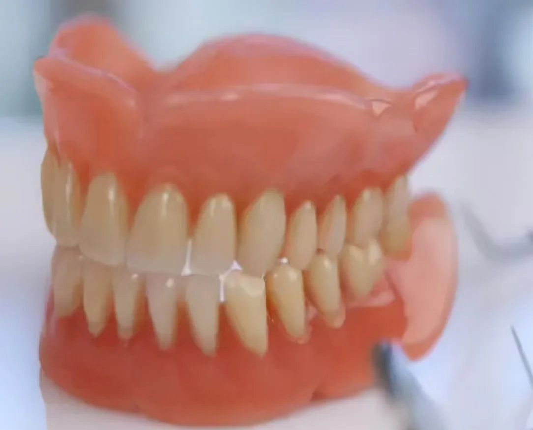 Custom Silicone Cosmetic Denture Set for Natural Smile Transformation - 2