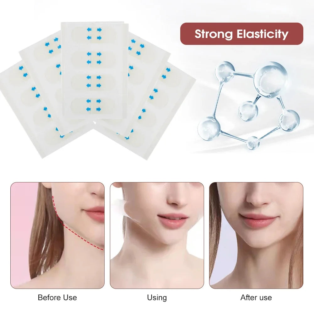 Invisible Face Lifting Patches for Instant V-Shape Skin Tightening - 2