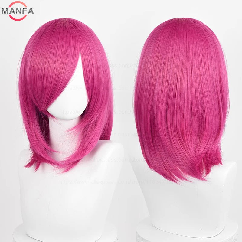 40cm Heat Resistant Anime Cosplay Wig - 18