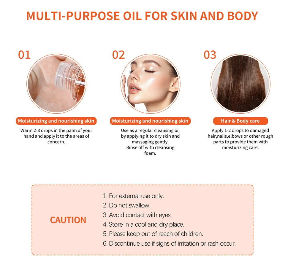 Multipurpose Hydrating Skincare Oil for Face, Body, and Hair Health - 14