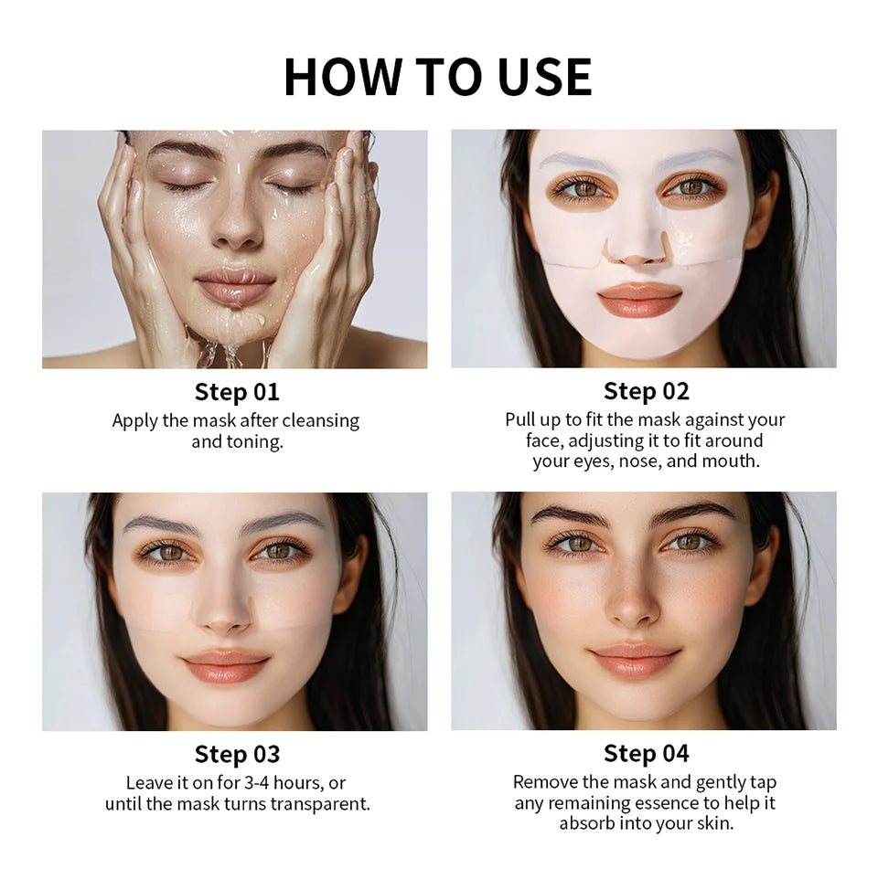 Bio-Collagen Deep Hydrating Face Mask for Pore Tightening and Glow - 13