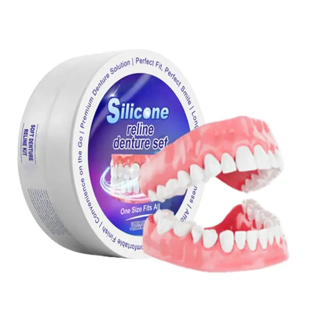 Temporary Silicone Denture Set for Comfortable Smile and Teeth Alignment - 9