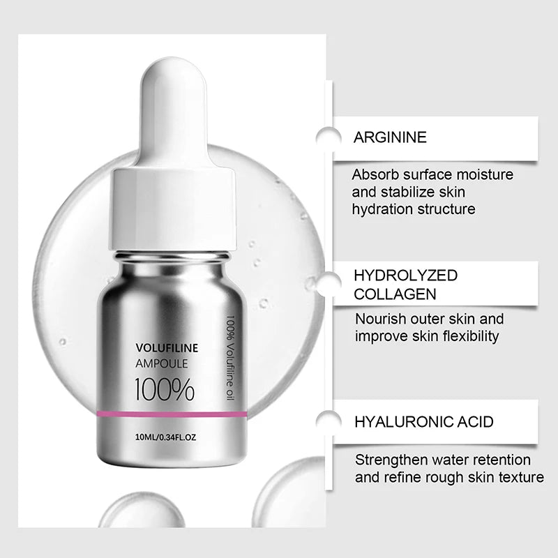 Plumping and Firming Facial Serum for Deep Hydration and Fine Lines - 6