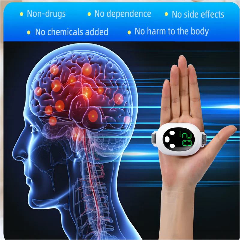 Microcurrent Handheld Sleep Aid Device for Stress and Anxiety Relief - 2