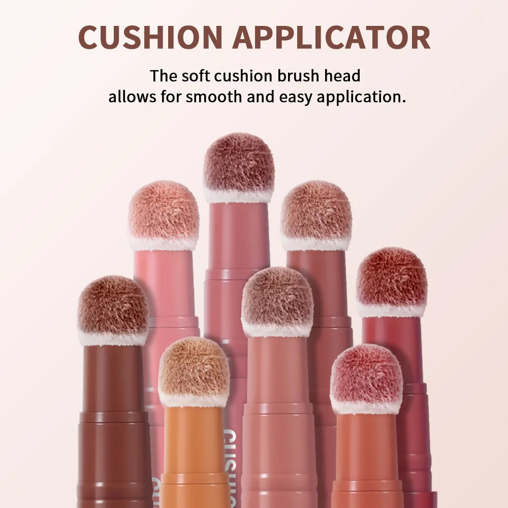 2-in-1 Waterproof Air Cushion Lip Cream and Face Blush Makeup - 5