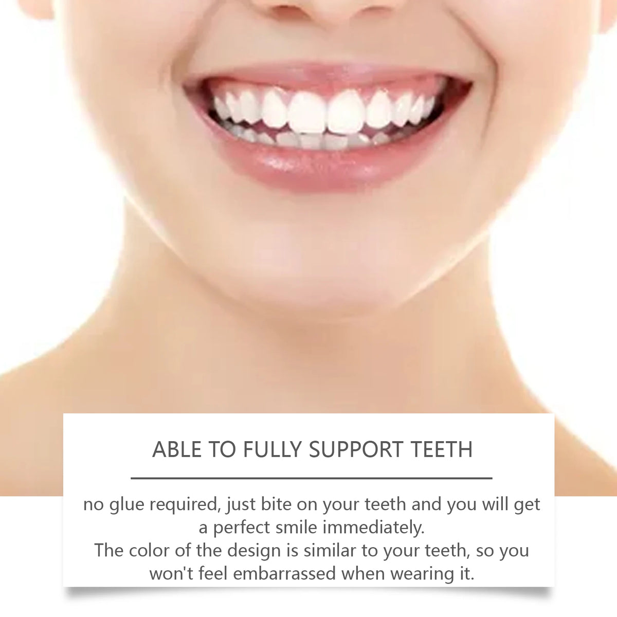 Adjustable Snap-On Dentures for Missing Teeth and Smile Repair
