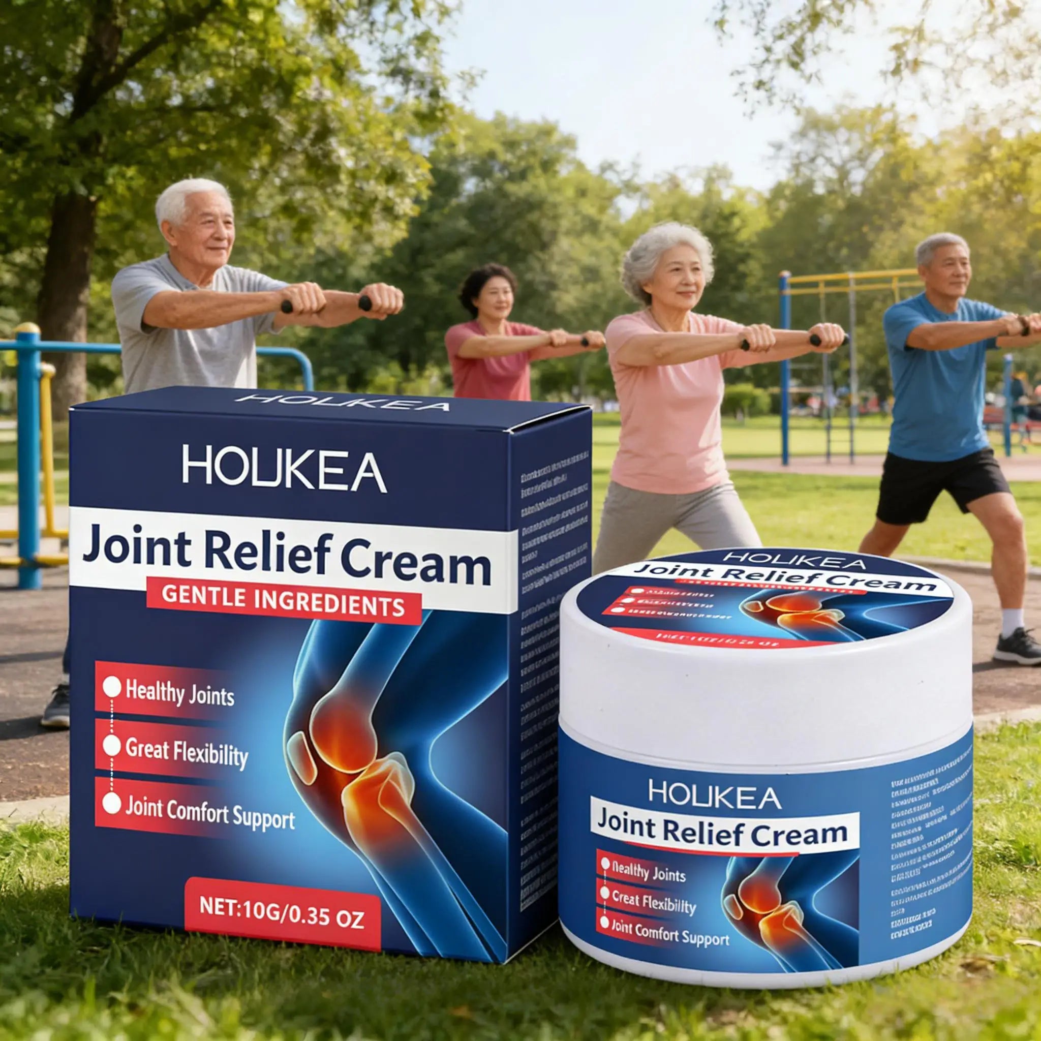 Soothing Joint Relief Massage Cream for Muscle Pain and Flexibility - 4