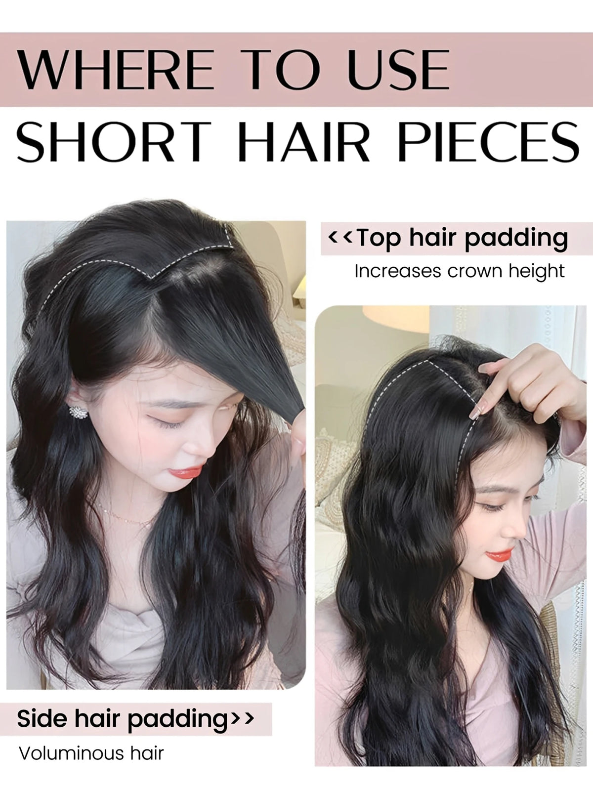 Volumizing Clip-In Hair Extensions for Instant Fuller Hair