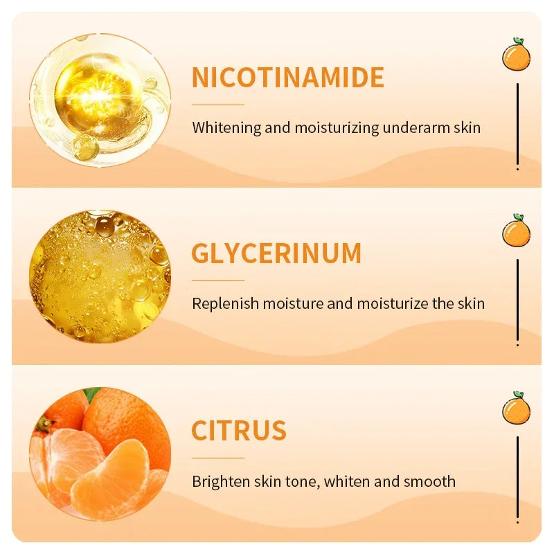 Vitamin C Brightening Cream for Dark Spots Underarms Elbows and Knees - 8