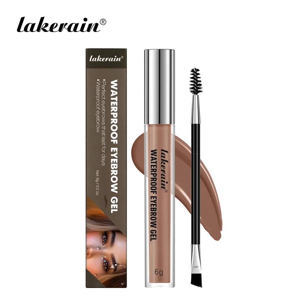 Waterproof Liquid Eyebrow Gel Set for Long-Lasting Natural Defined Brows - 23