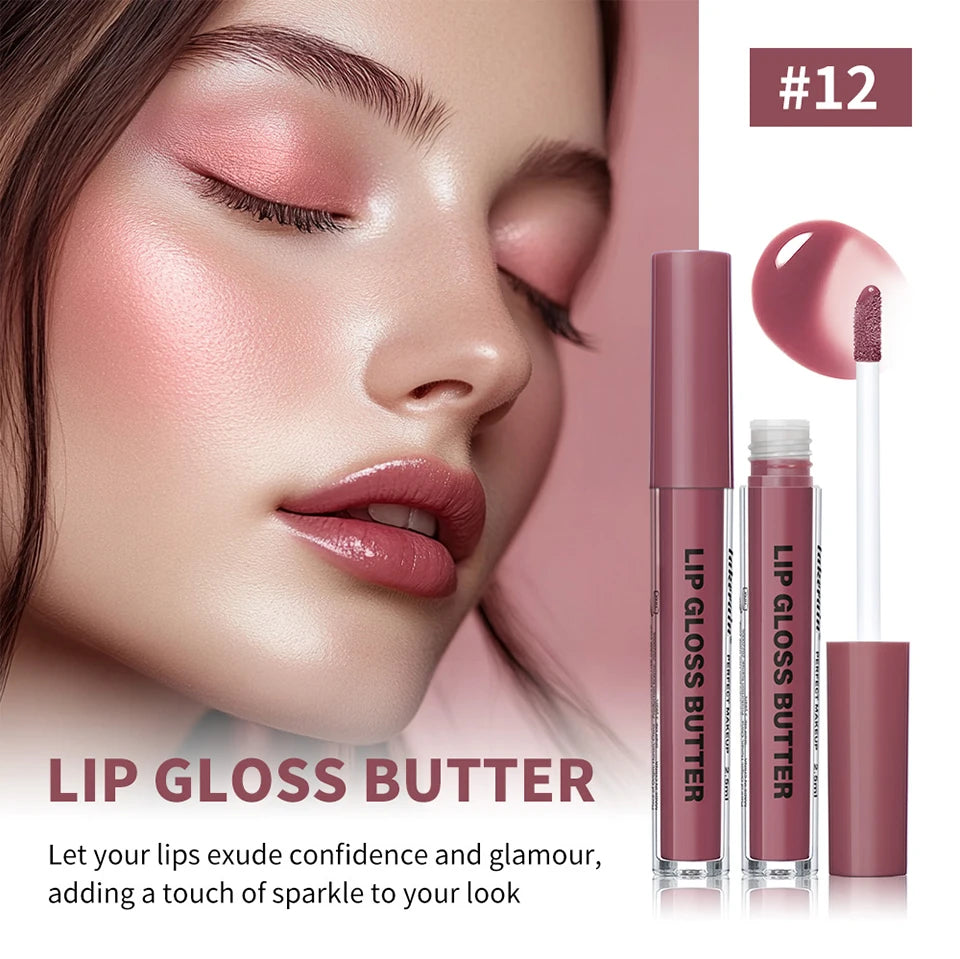 Hydrating Mirror-Finish Lip Gloss for Smooth and Plump Lips - 8