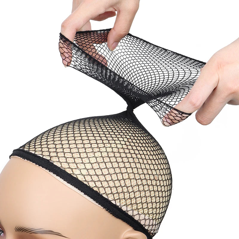 Stretchable Mesh Wig Caps for Comfortable Secure Wigs - 4