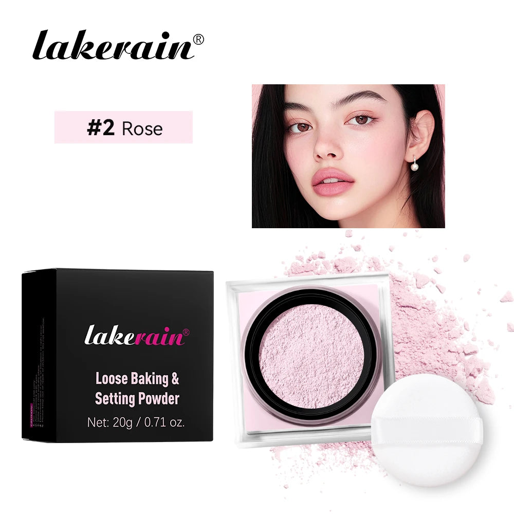 Matte Finishing Loose Powder for Oil Control and Flawless Makeup