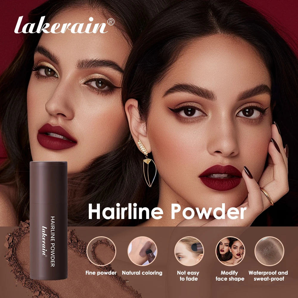 Waterproof Hairline Shadow Powder for Thicker Hair and Eyebrows - 2