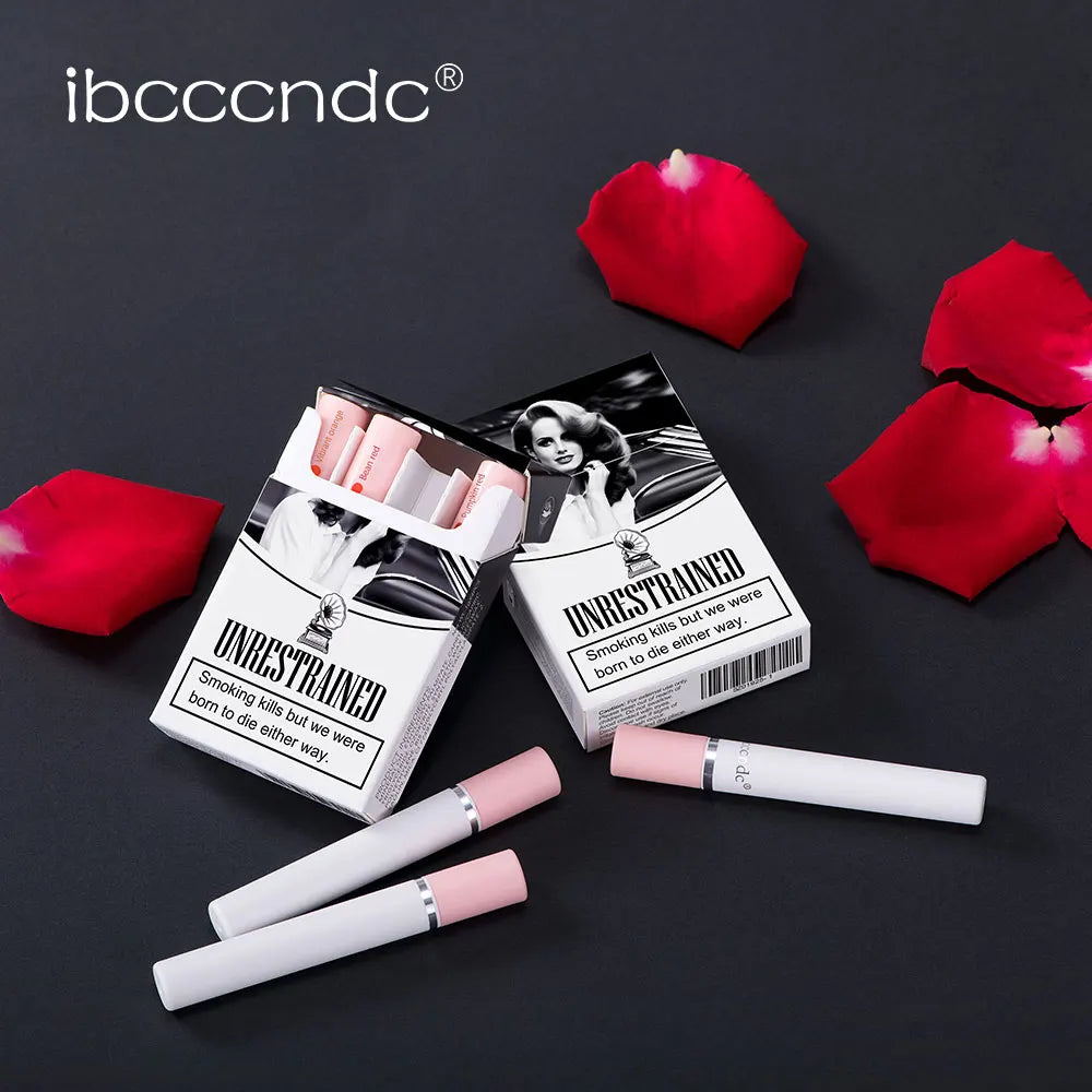Matte Lipstick Set with Waterproof Long-Lasting Velvet Finish - 4