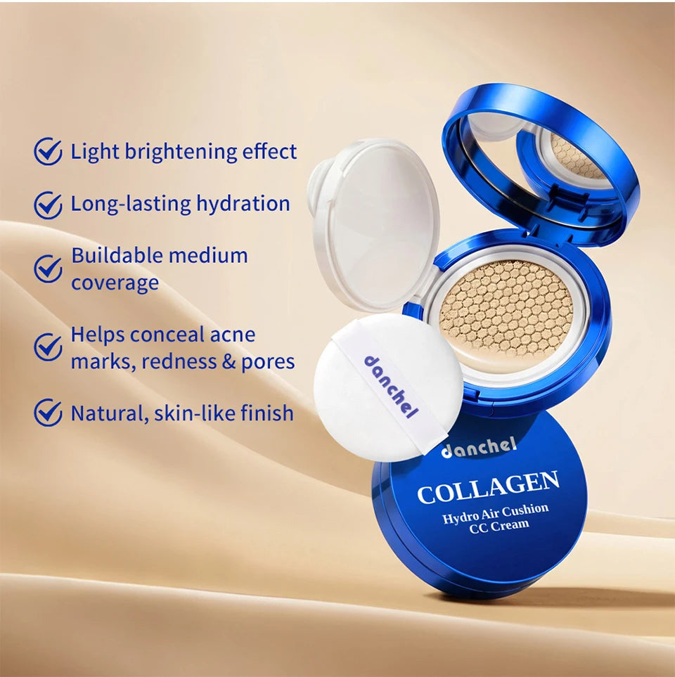Collagen Hydro Air Cushion CC Cream for Long-Lasting Hydrating Makeup - 10