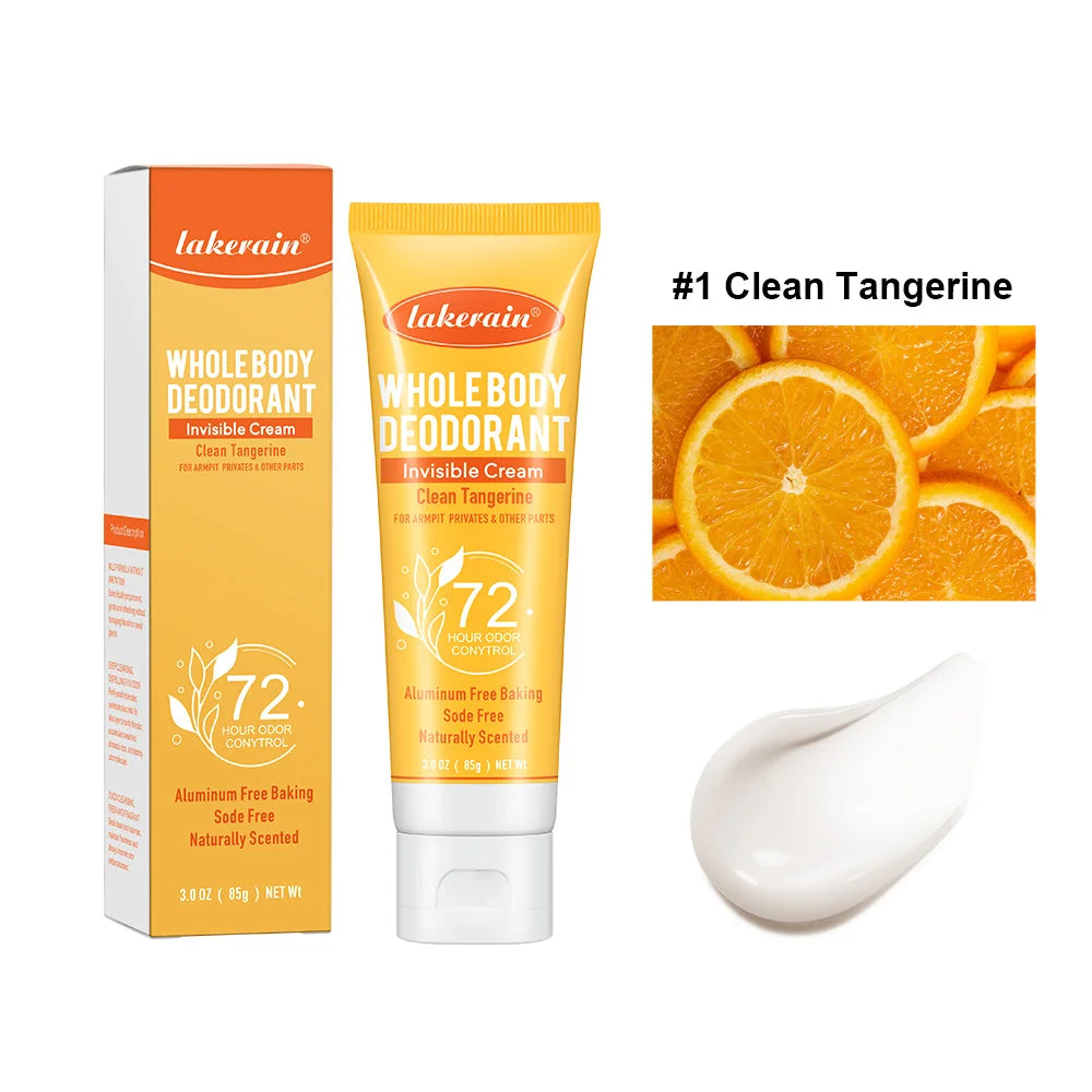 72-Hour Invisible Whole Body Deodorant Cream for All-Day Freshness - 22