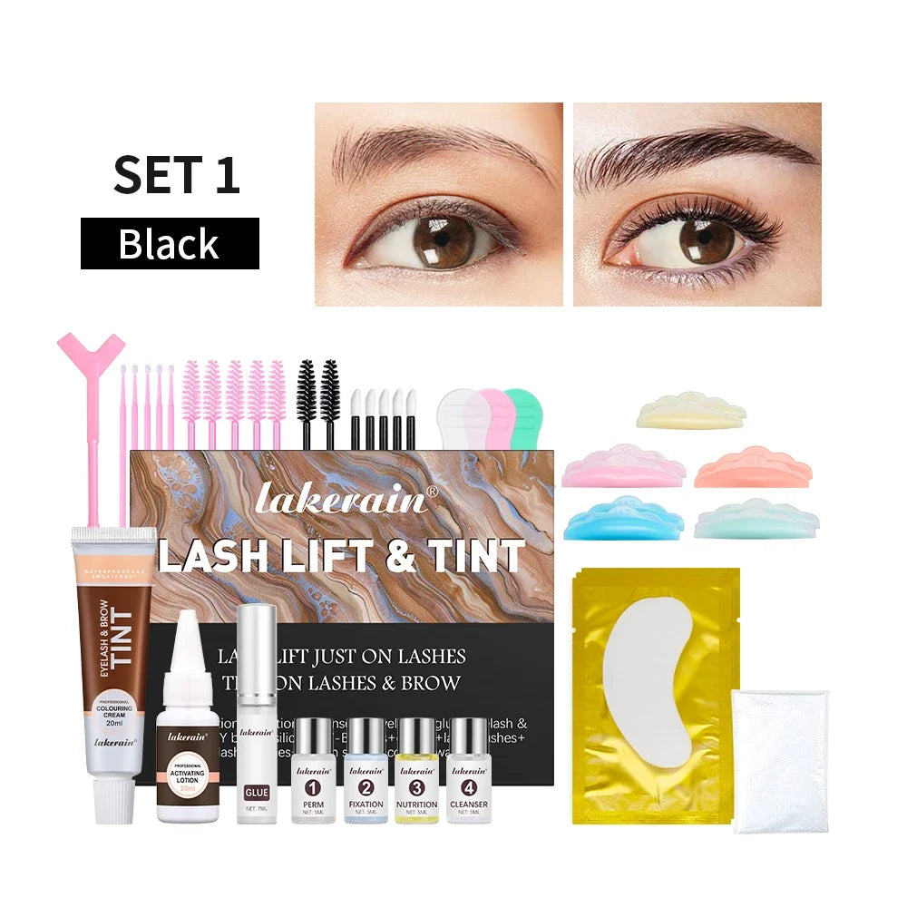 Professional Lash Lift and Eyebrow Tinting Kit for Salon-Quality Results - 19
