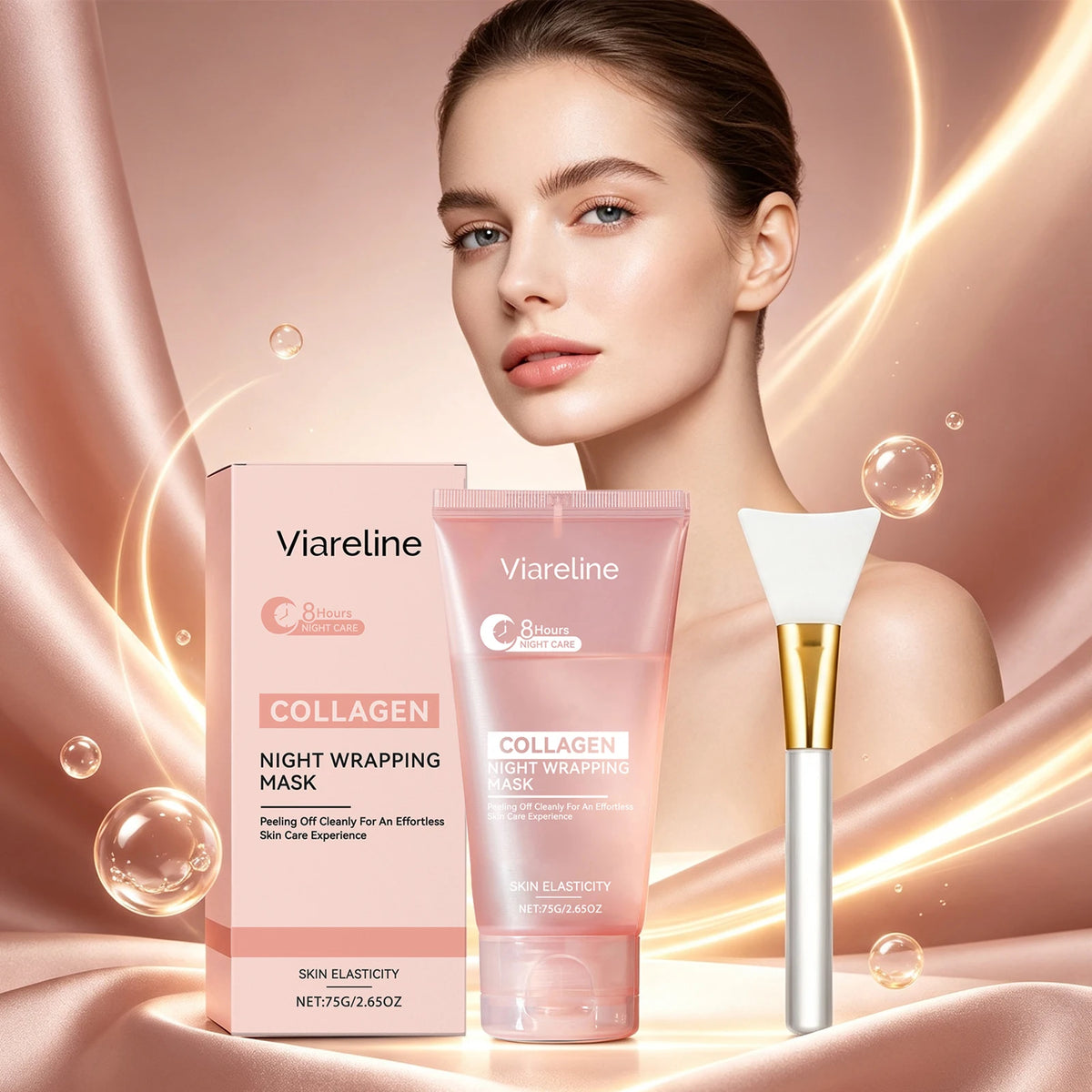Collagen Overnight Firming Peel-Off Mask for Radiant and Plump Skin