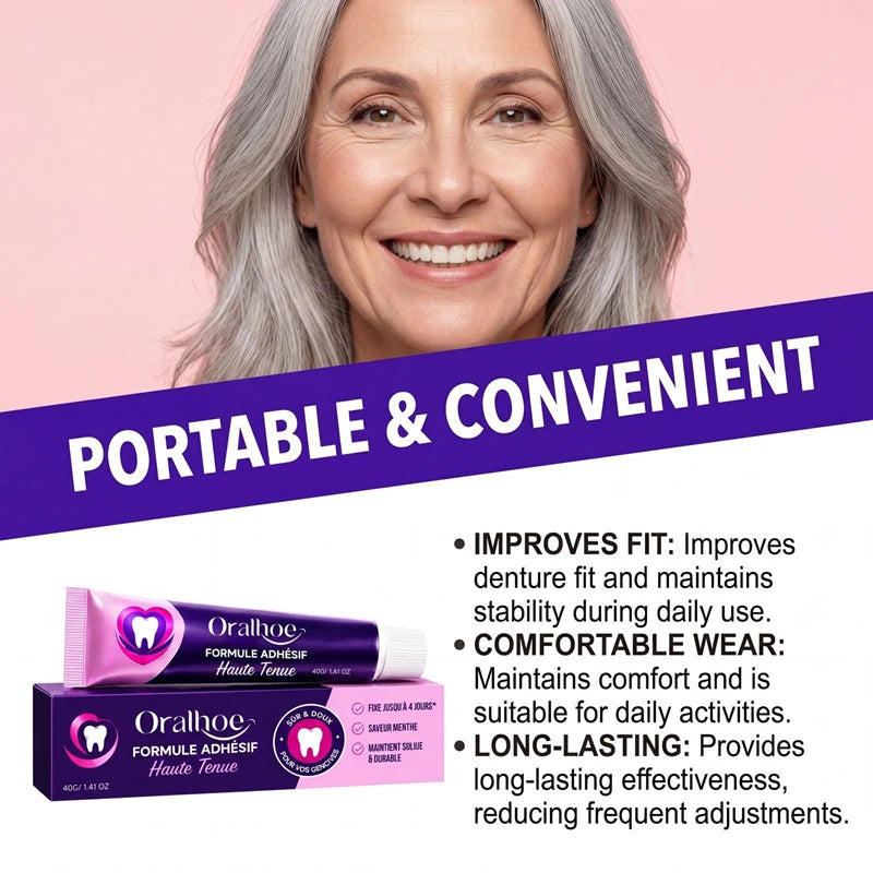 Soft Silicone Denture Adhesive Cushion for Secure Daily Fit and Comfort - 6