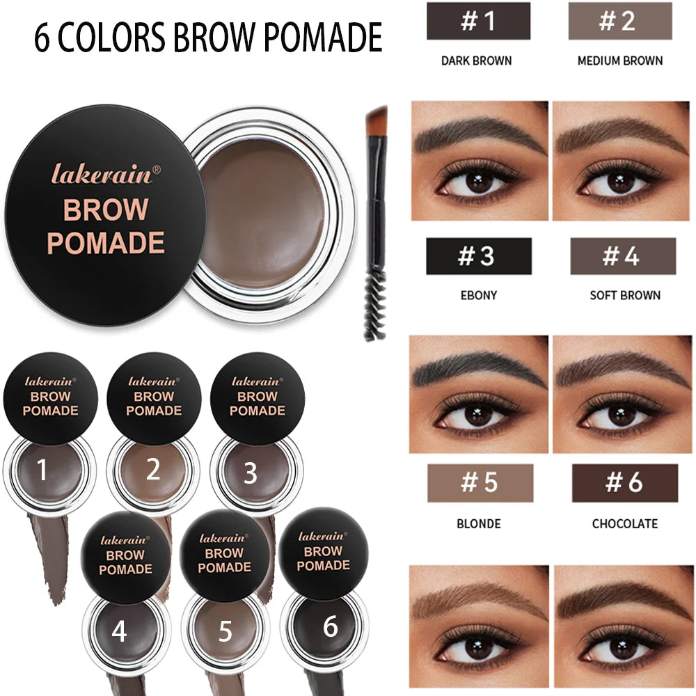 Waterproof Eyebrow Pomade for Long-Lasting Defined Brows