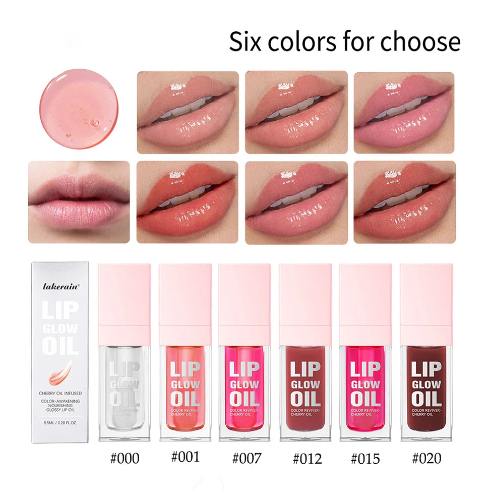 Hydrating Mirror Finish Lip Glow Oil for Nourished and Glossy Lips