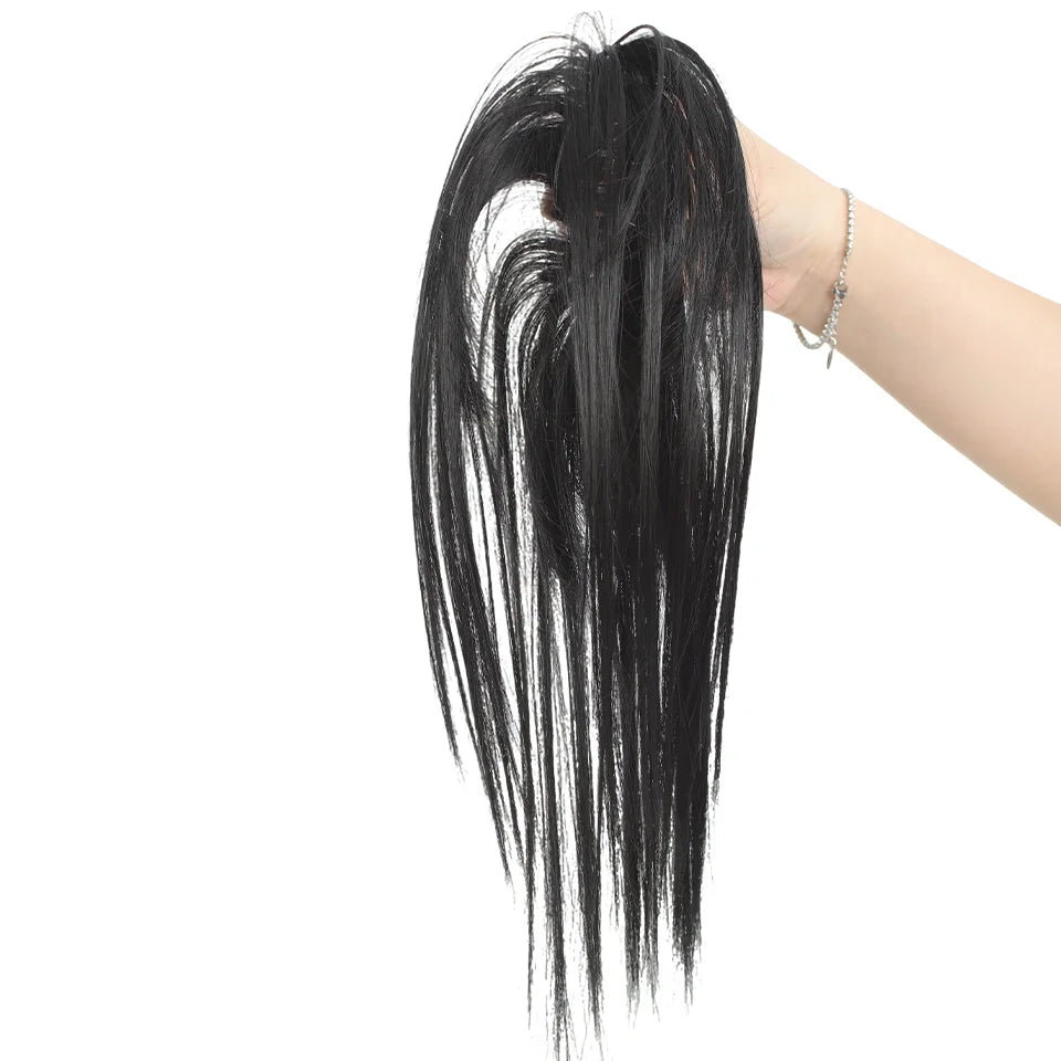 10-Inch Straight Claw Clip Ponytail Hair Extension