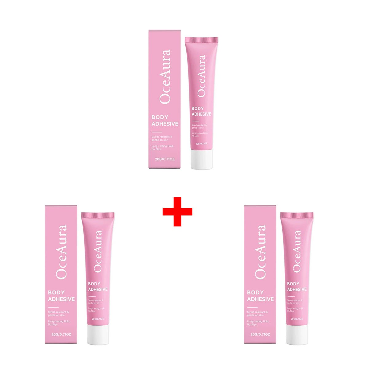 Body Adhesive for Clothing and Skin for Secure All-Day Fashion Hold