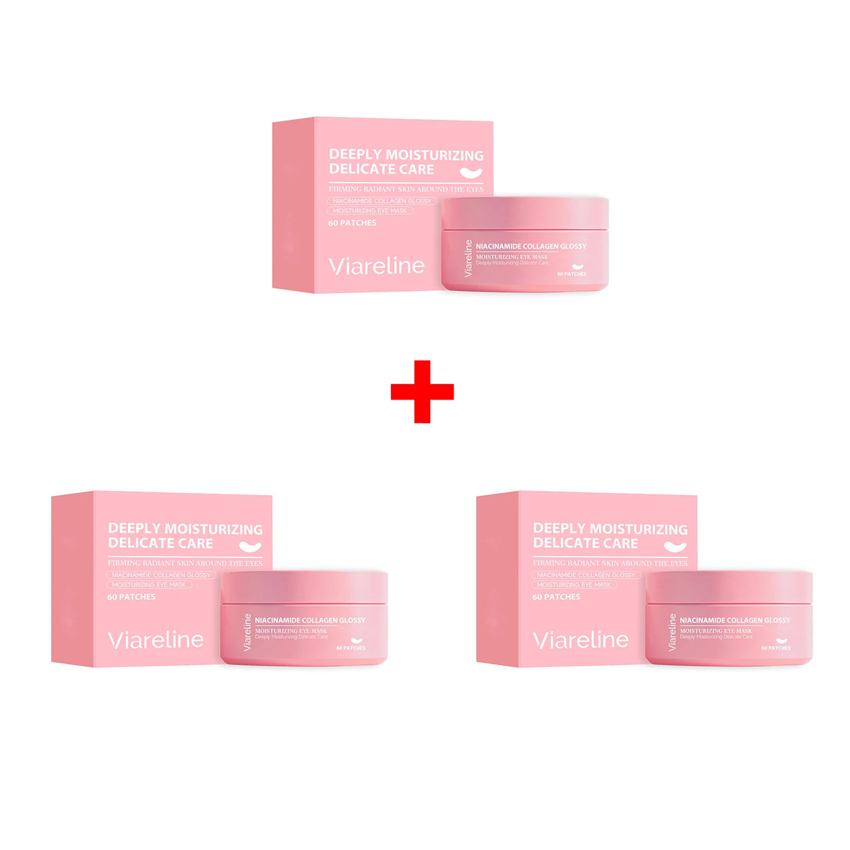 Niacinamide Collagen Eye Mask Patches for Dark Circles and Puffiness