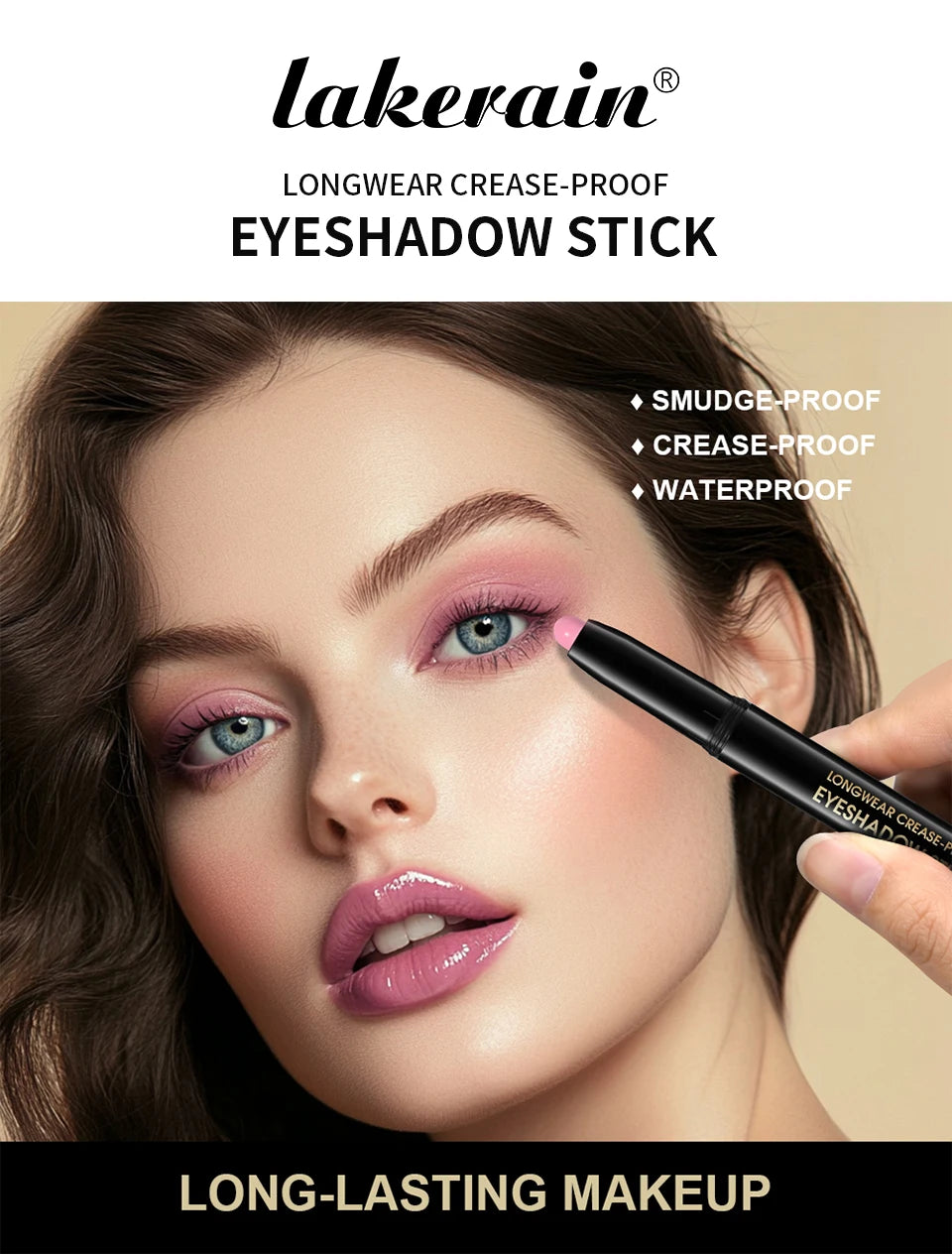 Long-Lasting Waterproof Shimmer and Matte Eyeshadow Pencil - 7