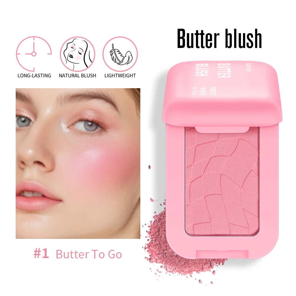 Long-Lasting Waterproof Cream Blush for a Natural Radiant Glow - 2