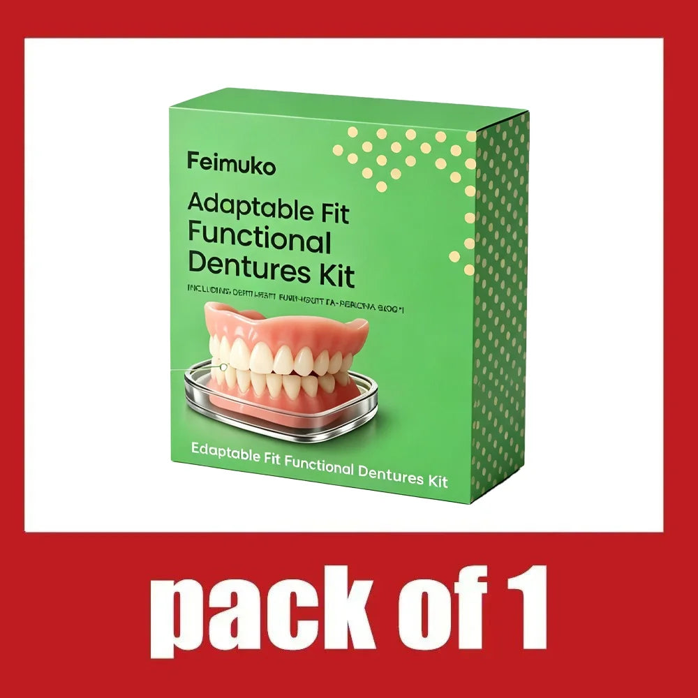 Comfort Fit Snap-On Dentures for Instant Realistic Smile