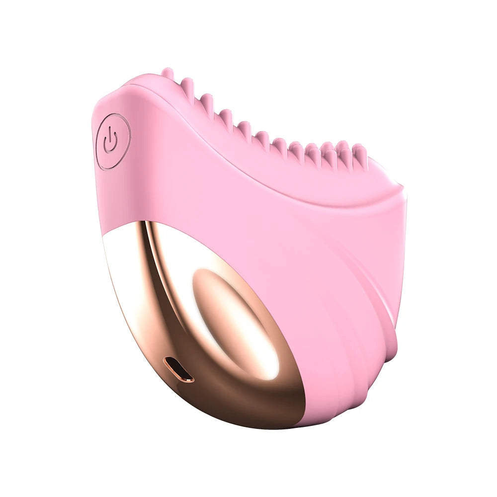 Electric Vibrating Body Contour Massage Brush for Exfoliation and Skincare - 1