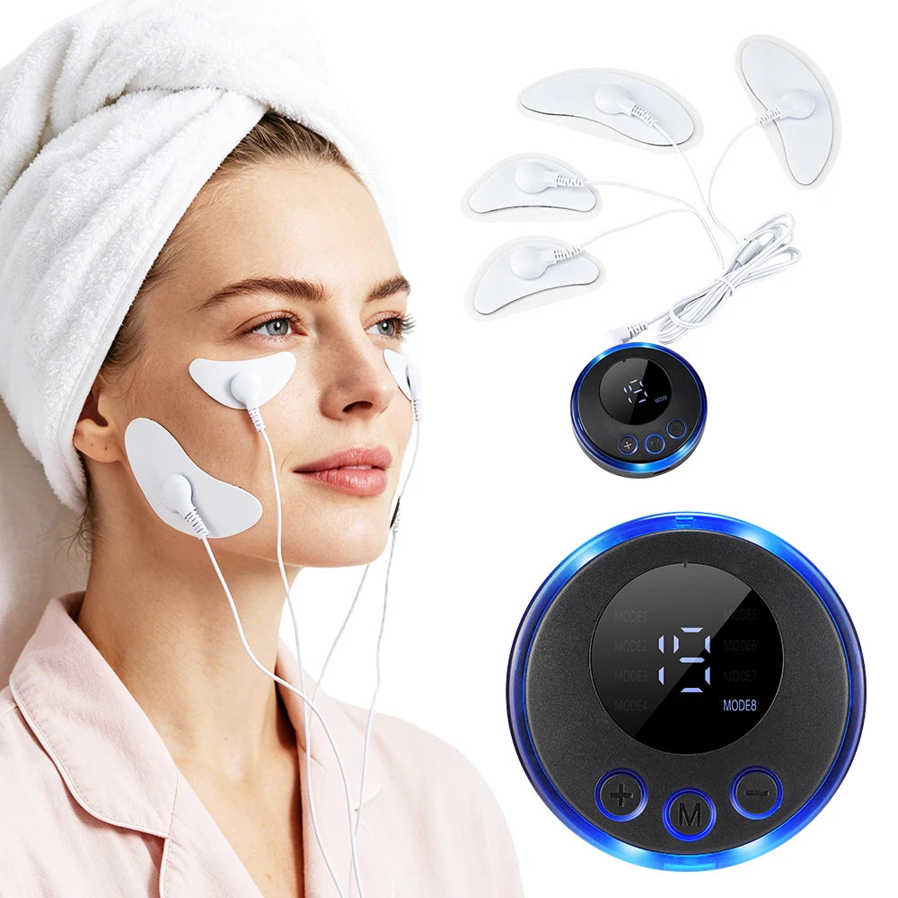 Electric Facial and Eye Massager for Puffiness and Daily Skin Routine - 7