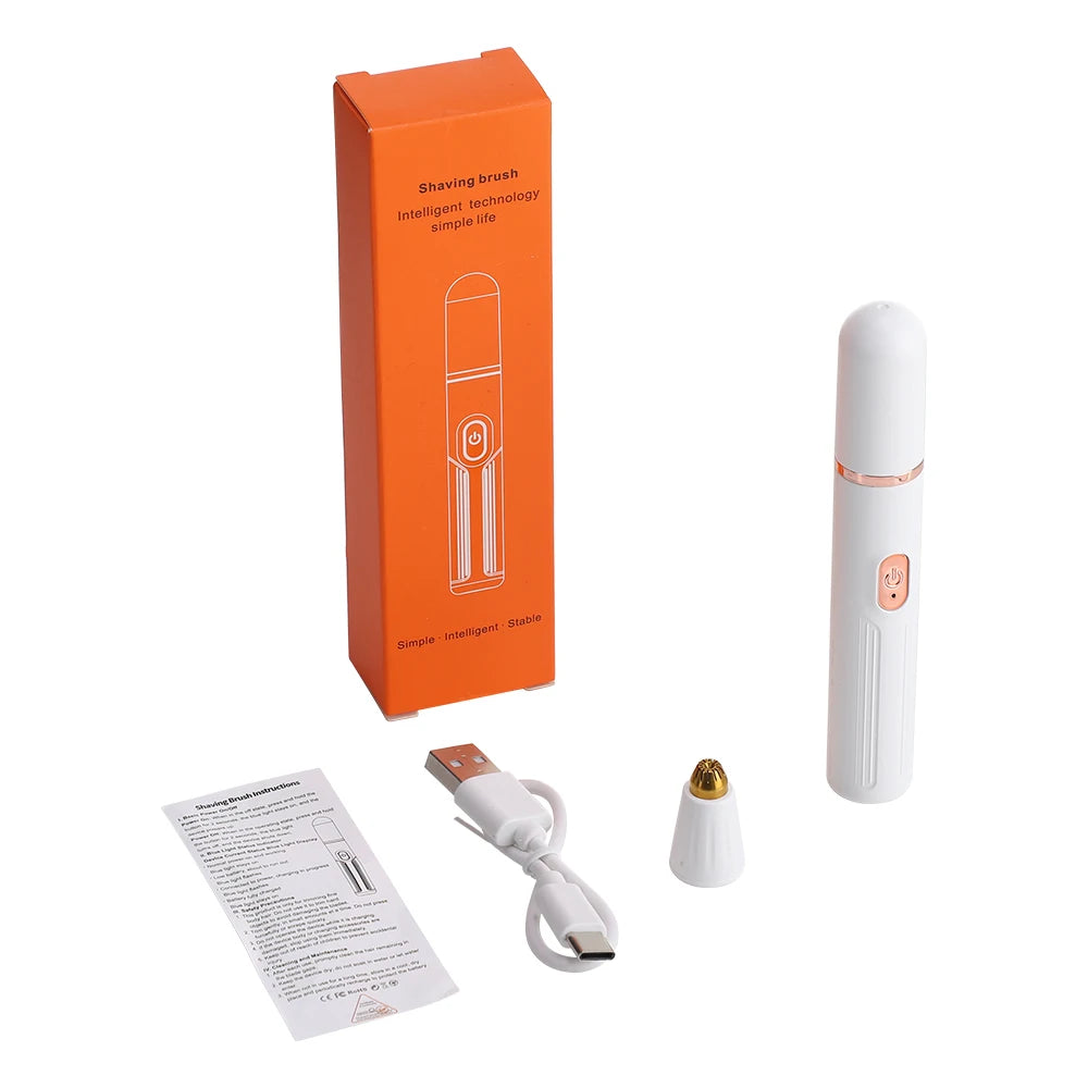 2-in-1 Electric Eyebrow and Nose Hair Trimmer for Painless Grooming - 15