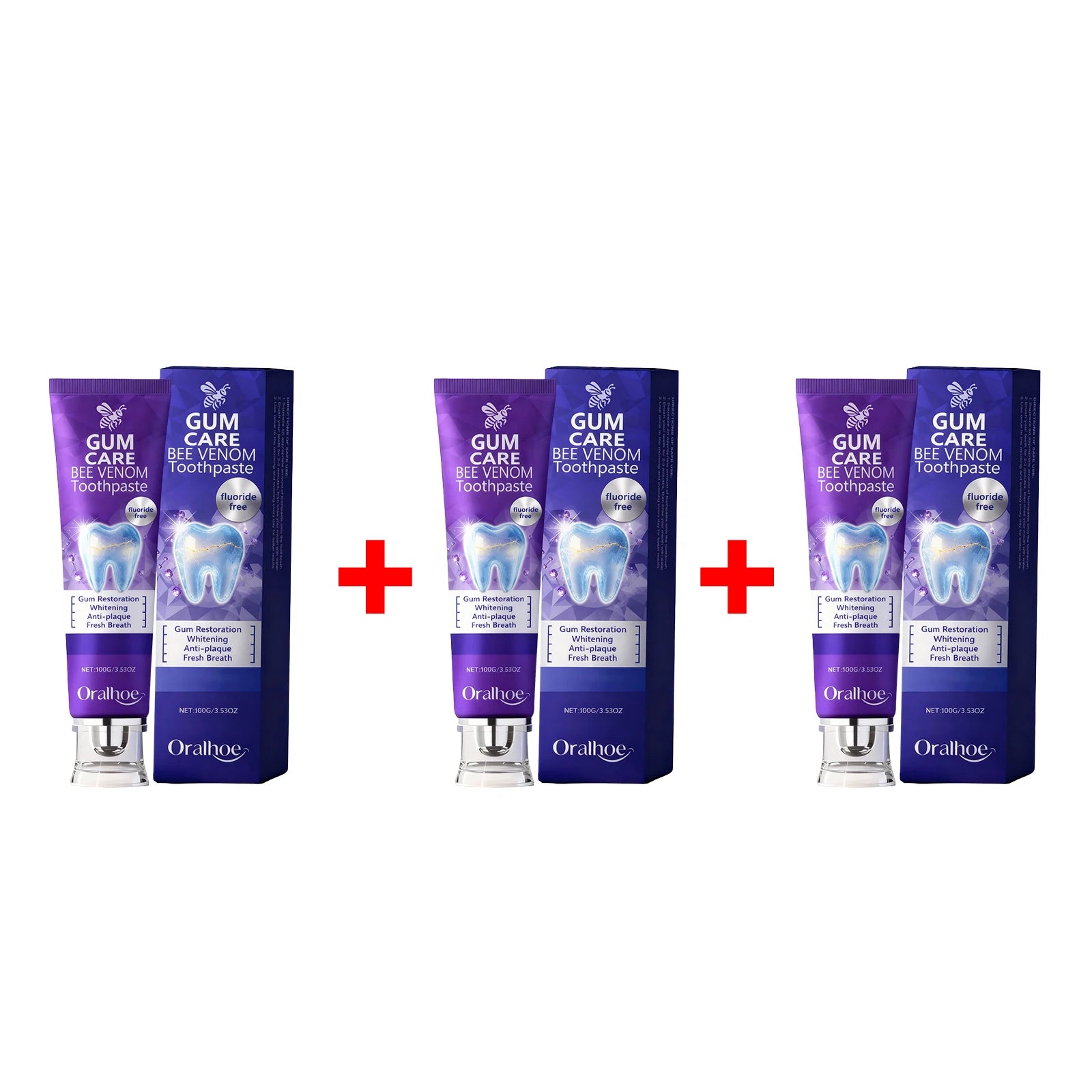 Bee Venom Gum Repair and Teeth Whitening Toothpaste - 15