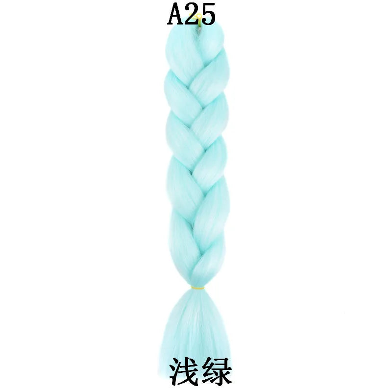 24-Inch Synthetic Jumbo Braiding Hair Extensions - 45