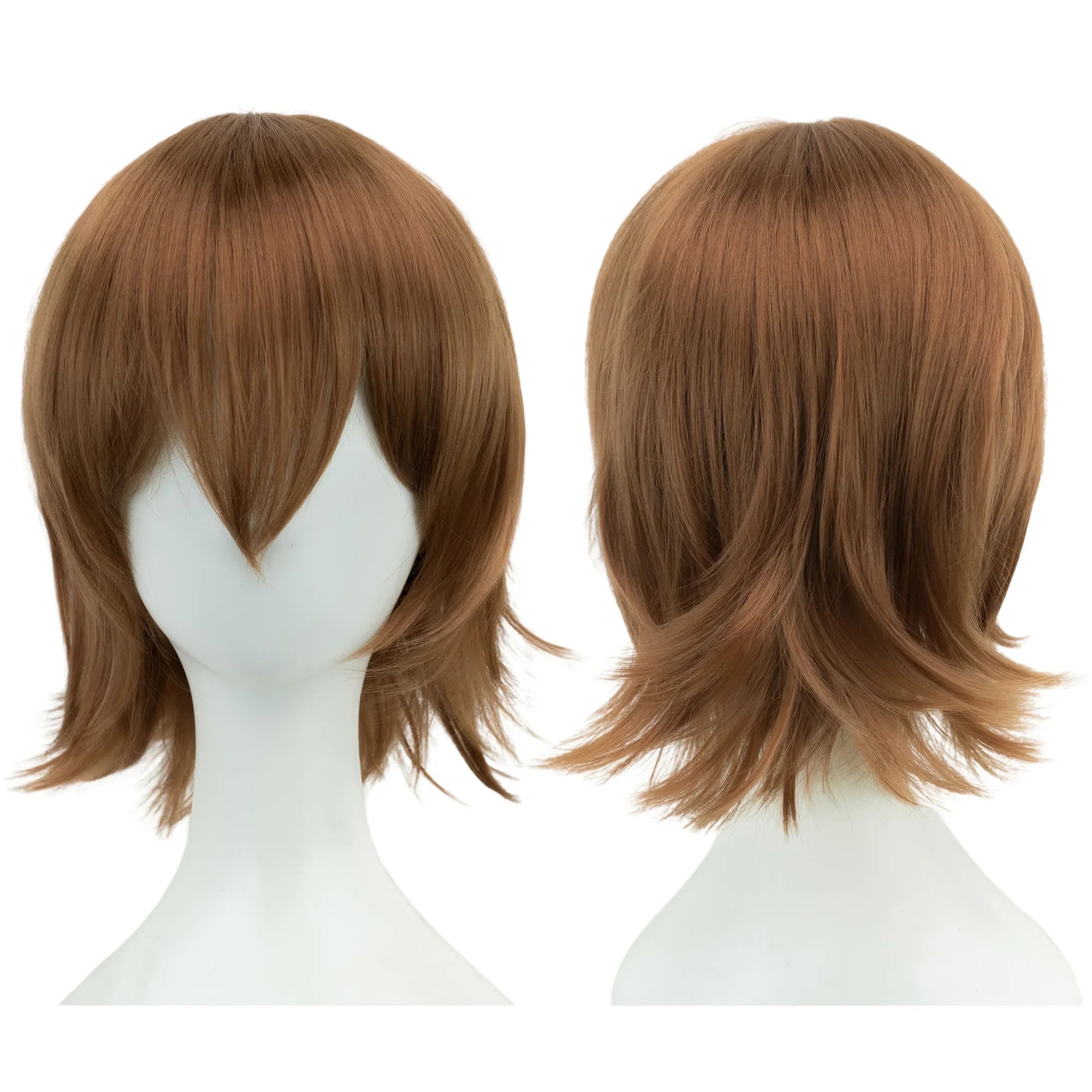 Short Bob Cosplay Wig with Bangs for Halloween and Costume Parties - 10