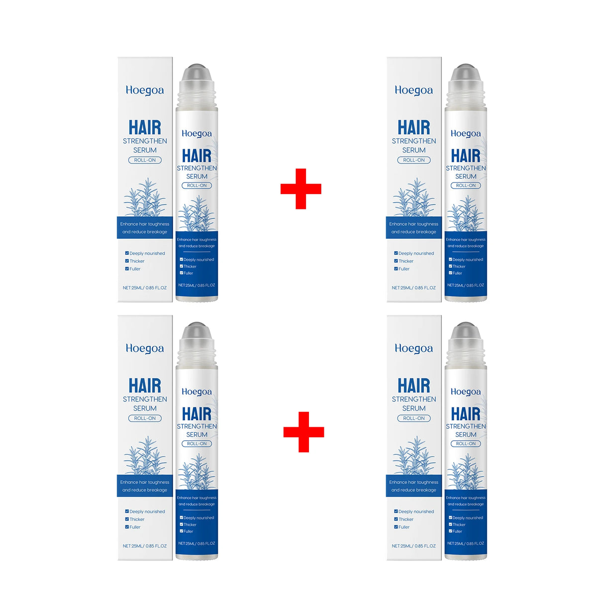 Rosemary Hair Growth Serum Roller for Thinning Hair and Scalp Nourishment