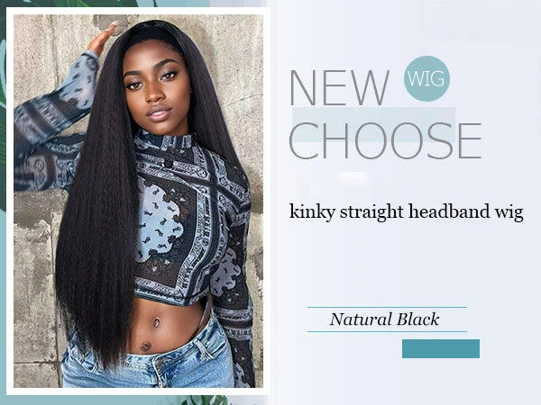 Long Yaki Straight Headband Wig for Easy Daily Styling - 7