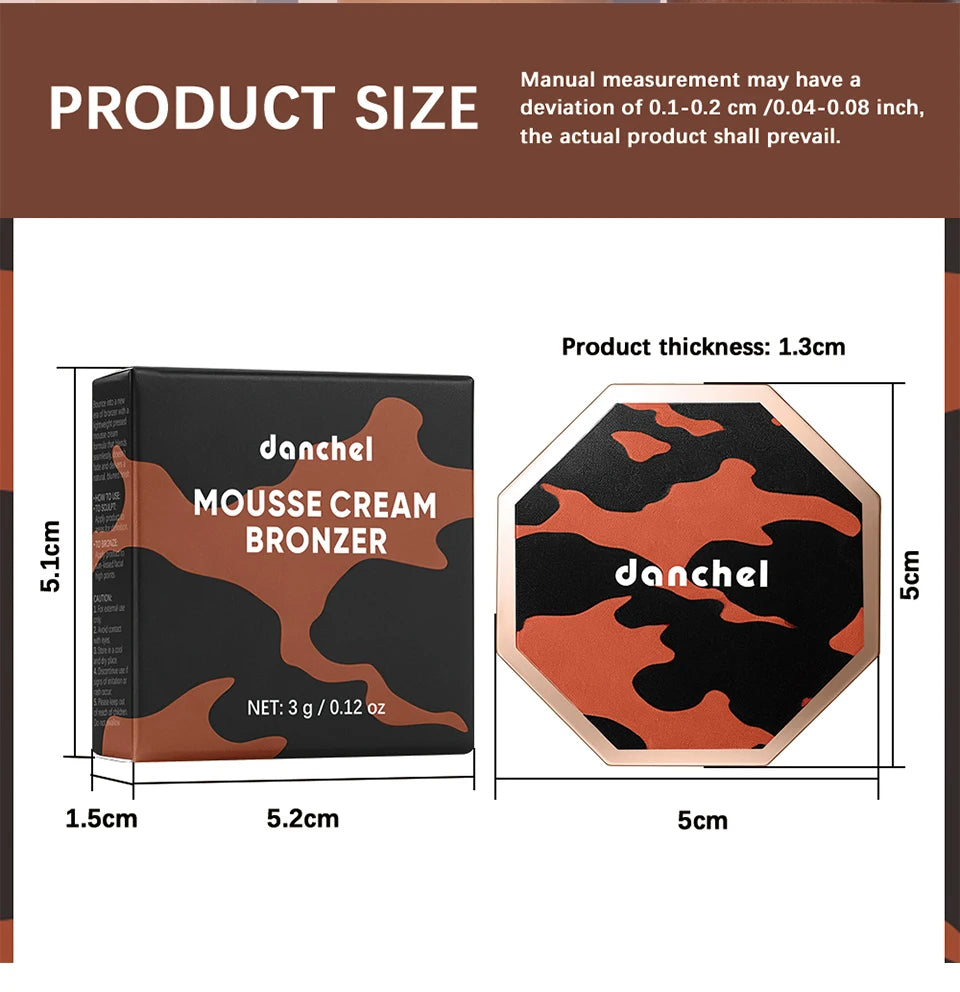 Long-Lasting Cream Mousse Bronzer for Natural Sculpting and Definition - 14